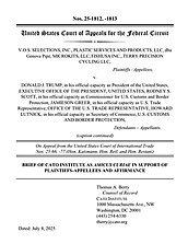 V.O.S. Selections, Inc. v. Trump - pub cover