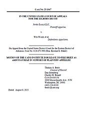 Jones Eagle v. Ward - pub cover