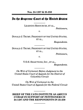 Trump v. V.O.S. Selections; Learning Resources v. Trump cover