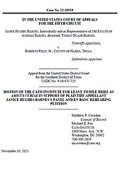 Barnes v. Felix - pub cover