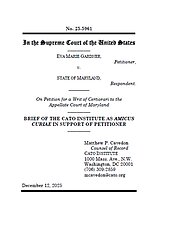 Gardner v. Maryland - pub cover