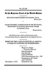 Minnesota Deer Farmers Association v. Strommen - pub cover