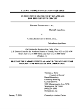 Hispanic Federation v. Florida Secretary of State cover