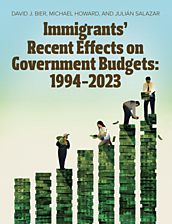 Immigrants Recent Effects on Government Budgets: 1994-2023 cover