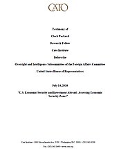 “U.S. Economic Security and Investment Abroad: Assessing Economic Security Zones - pub cover